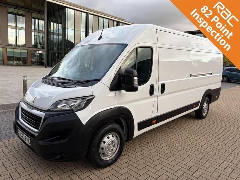 White Used 2023 Peugeot Boxer Premium Van | £16,990 (Fair price) - Image 1/3