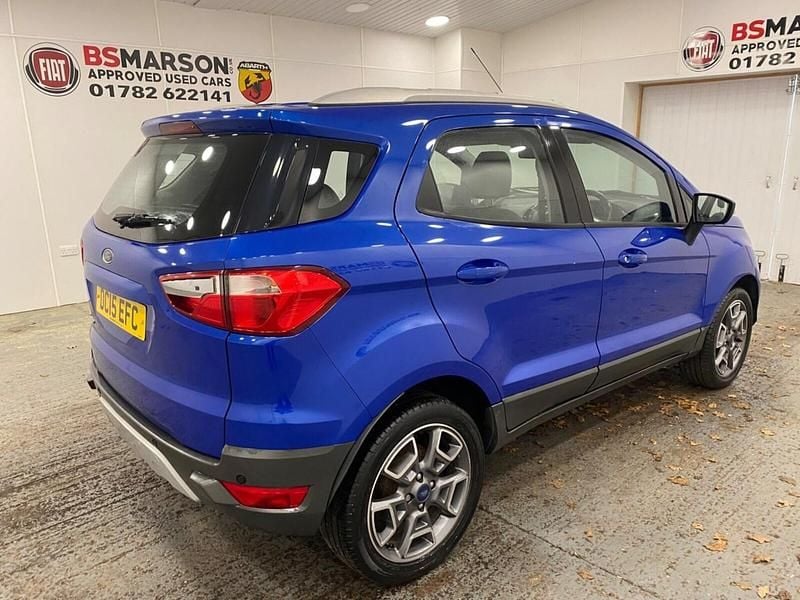 Used Ford Ecosport Titanium 95 HP (69 kW) 2016 Blue SUV