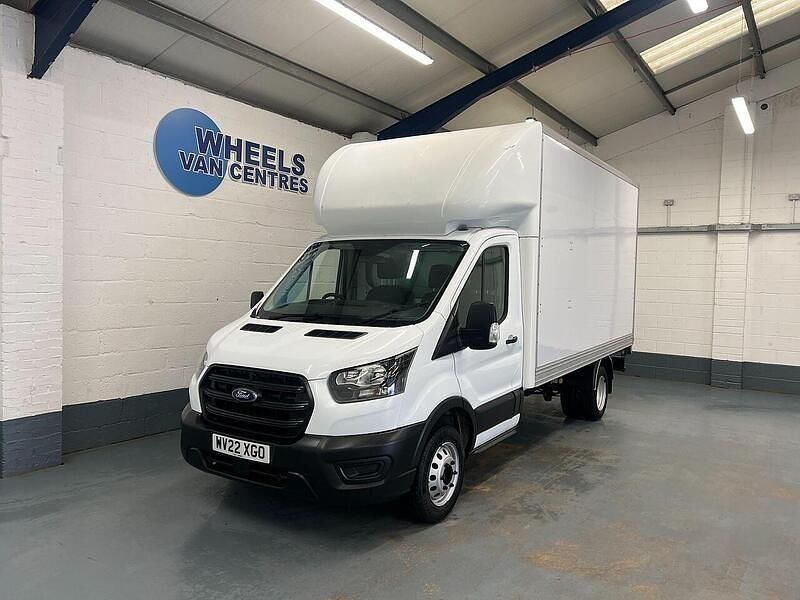 Used Ford Transit S 130 HP (95 kW) 2022 White Cabriolet