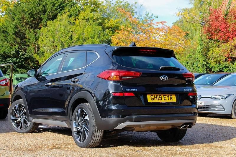 Used Hyundai Tucson Premium SE 2019 Black SUV