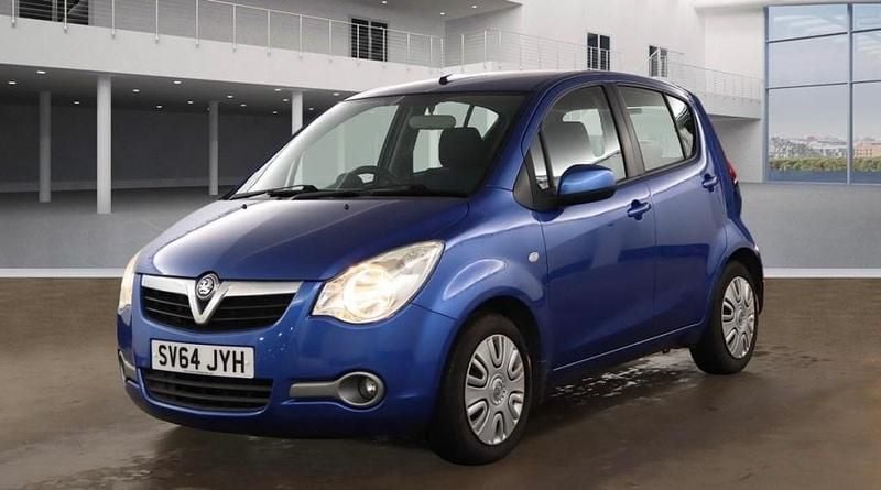 Used Vauxhall Agila S 68 HP (50 kW) 2014 Blue MPV