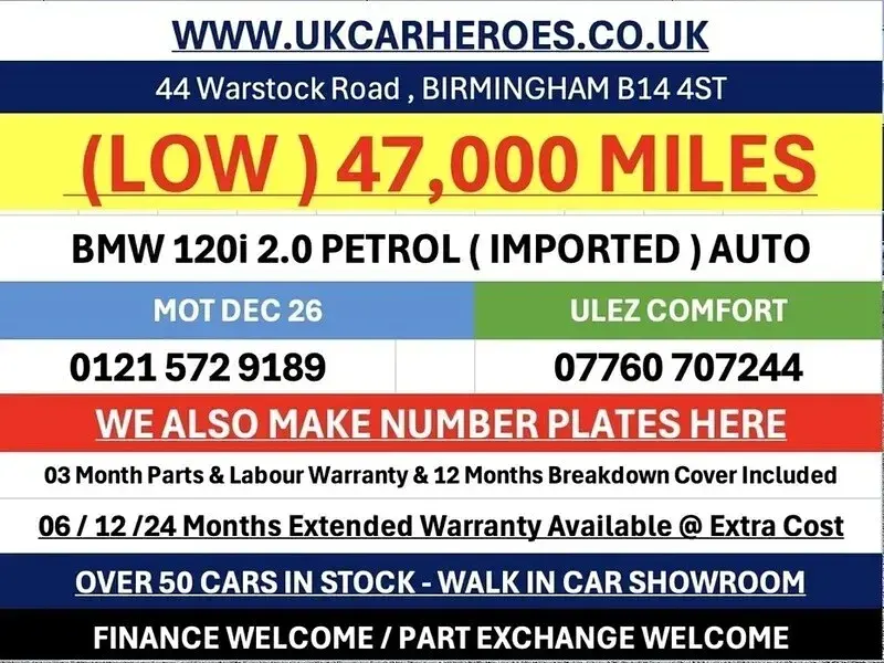 Used BMW 120 Cabriolet M Sport 2008 Silver Cabriolet