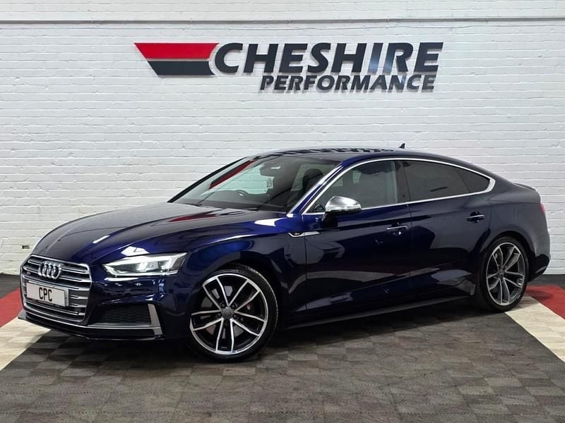 Used Audi S5 Comfort 349 HP (256 kW) 2017 Blue Coupe