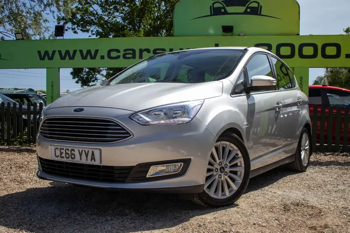 Used Ford C-MAX Titanium 125 HP (91 kW) 2016 Silver MPV
