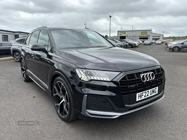 Used Audi Q7 S-Line 286 HP (210 kW) 2022 Black SUV