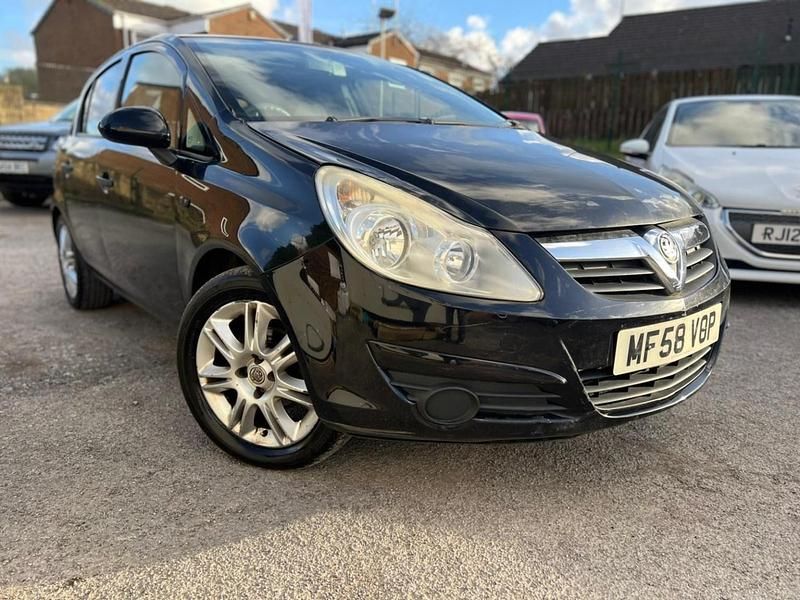Second-hand Vauxhall Corsa 2008 Negru Hatchback