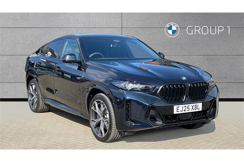 Black Used 2025 BMW X6 M Sport SUV | £68,455 (Fair price) - Image 1/4
