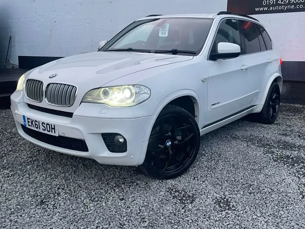 Begagnad BMW X5 M Sport 2011 Vit SUV