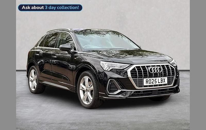 Used Audi Q3 S-Line 150 HP (110 kW) 2025 Black SUV