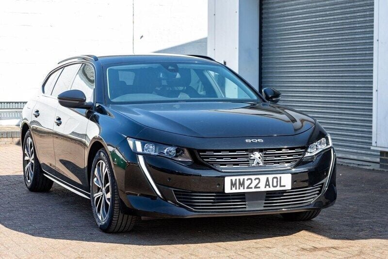 Black Used 2022 Peugeot 508 Allure Premium Estate | £15,950 (Good price) - Image 1/4