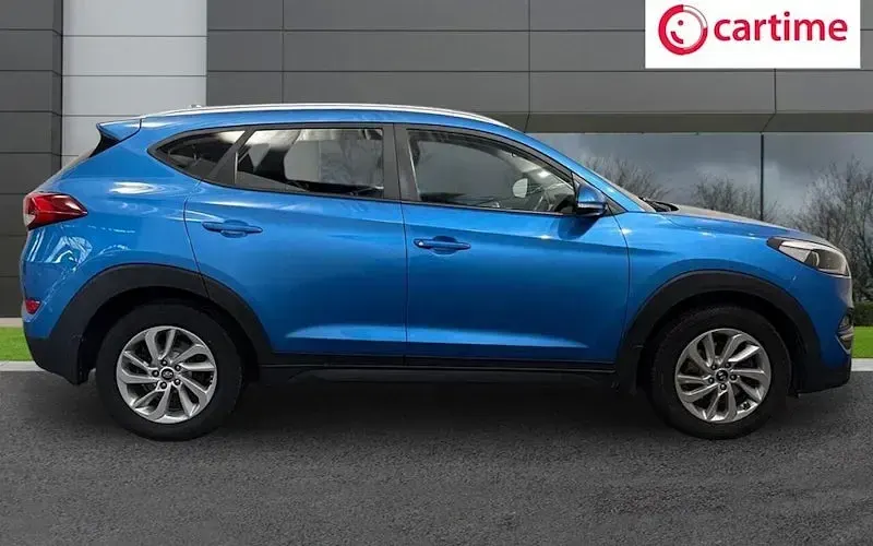 Used Hyundai Tucson SE 116 HP (85 kW) 2017 Blue SUV