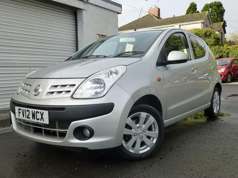 Silver Used 2012 Nissan Pixo N-TEC Hatchback | £3,999 (A bit pricey) - Image 1/4