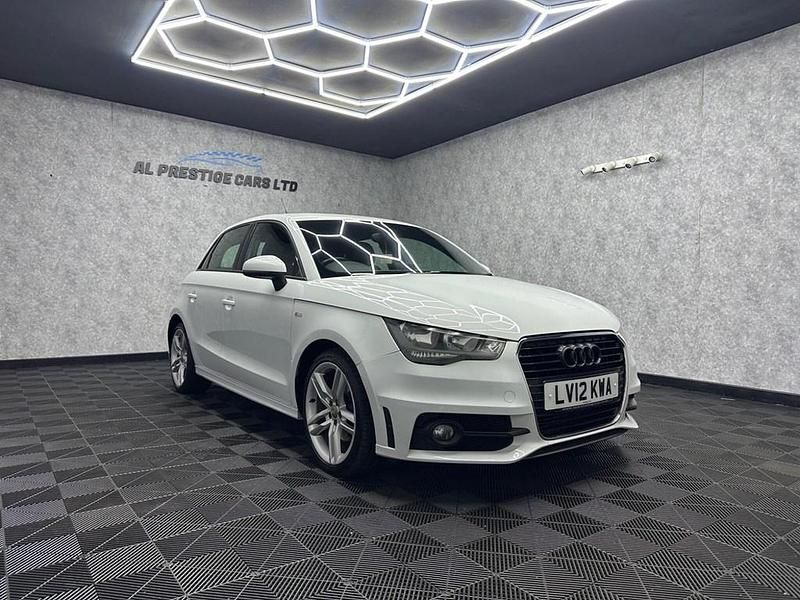 Used Audi A1 Sportback S-Line 105 HP (77 kW) 2012 White Hatchback