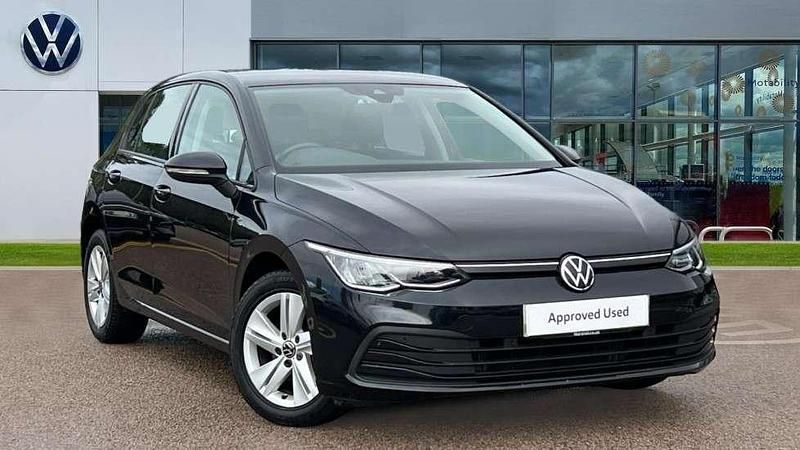 Black Used 2022 VW Golf VIII Life Hatchback | £15,079 (Fair price) - Image 1/4