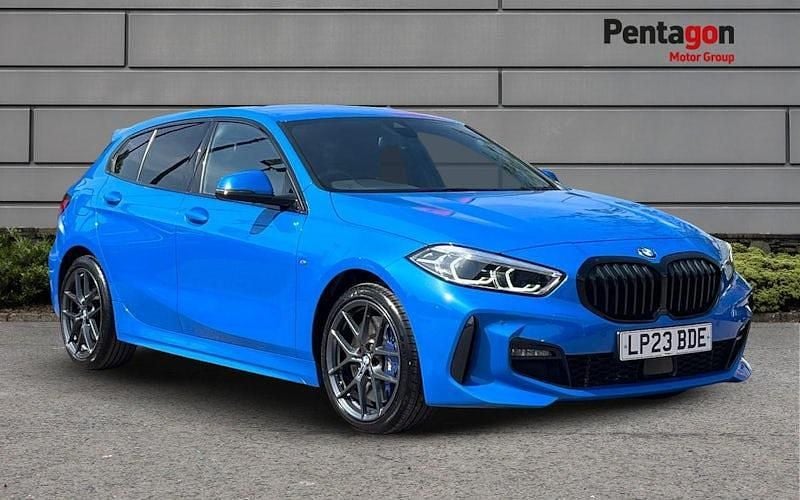 Blue Used 2023 BMW 118 M Sport Hatchback | £21,895 (Fair price) - Image 1/4
