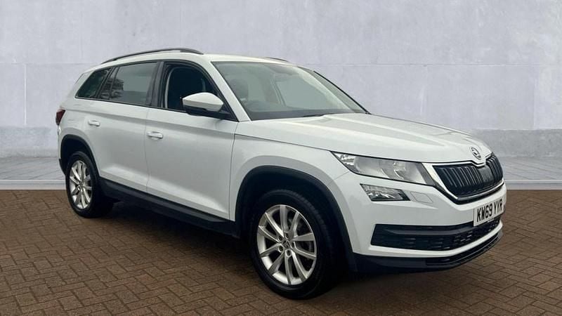 White Used 2019 Skoda Kodiaq SE SUV | £13,819 (Good price) - Image 1/4