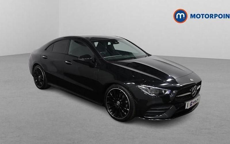 Used Mercedes CLA180 AMG Line Premium Plus 136 HP (100 kW) 2022 Black Sedan