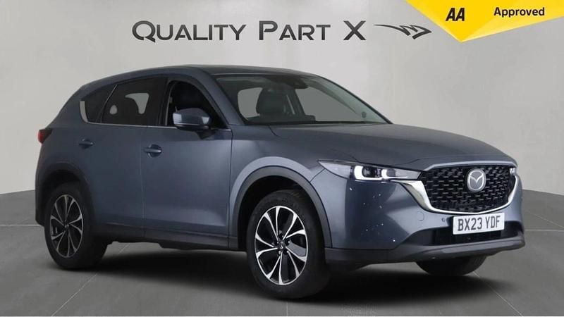 Grey Used 2023 Mazda CX-5 Exclusive-Line SUV | £19,375 (Good price) - Image 1/4