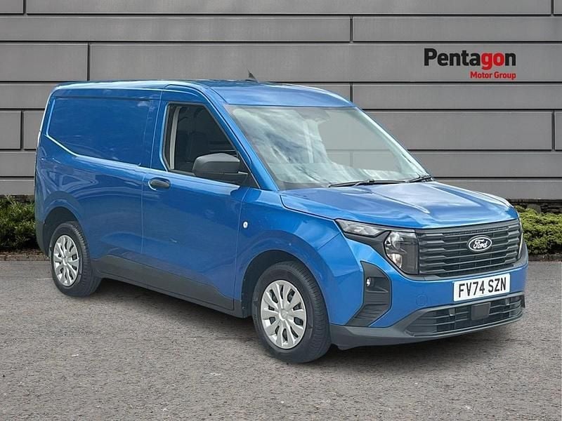 Metallic desert island blue Used 2024 Ford Transit Trend Van | £15,000 (Fair price) - Image 1/3
