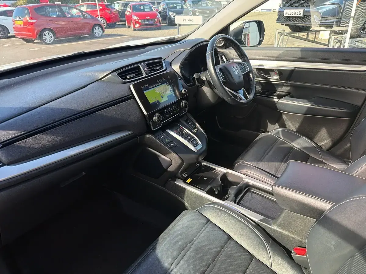 Used Honda CR-V Hybrid 184 HP (135 kW) 2021 White SUV