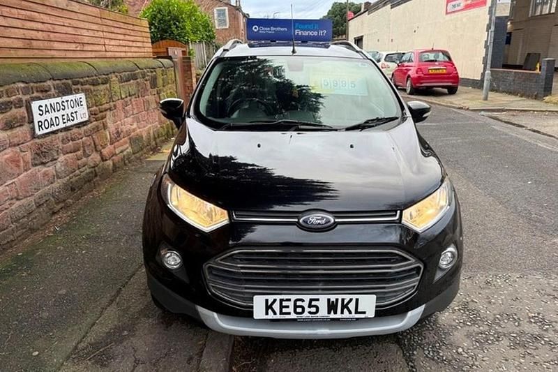 Used Ford Ecosport Titanium 125 HP (91 kW) 2016 Black SUV