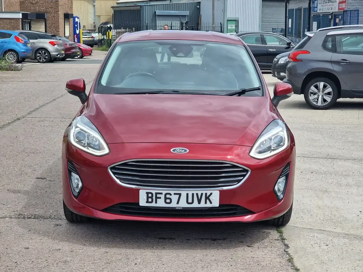 Used Ford Fiesta Zetec 2017 Red Hatchback