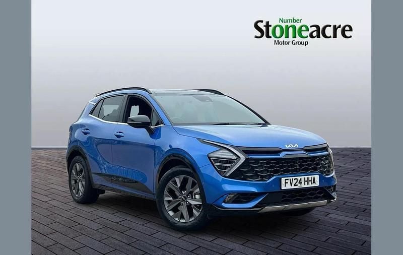 Blue Used 2024 Kia Sportage GT-Line S SUV | £33,995 (Fair price) - Image 1/4
