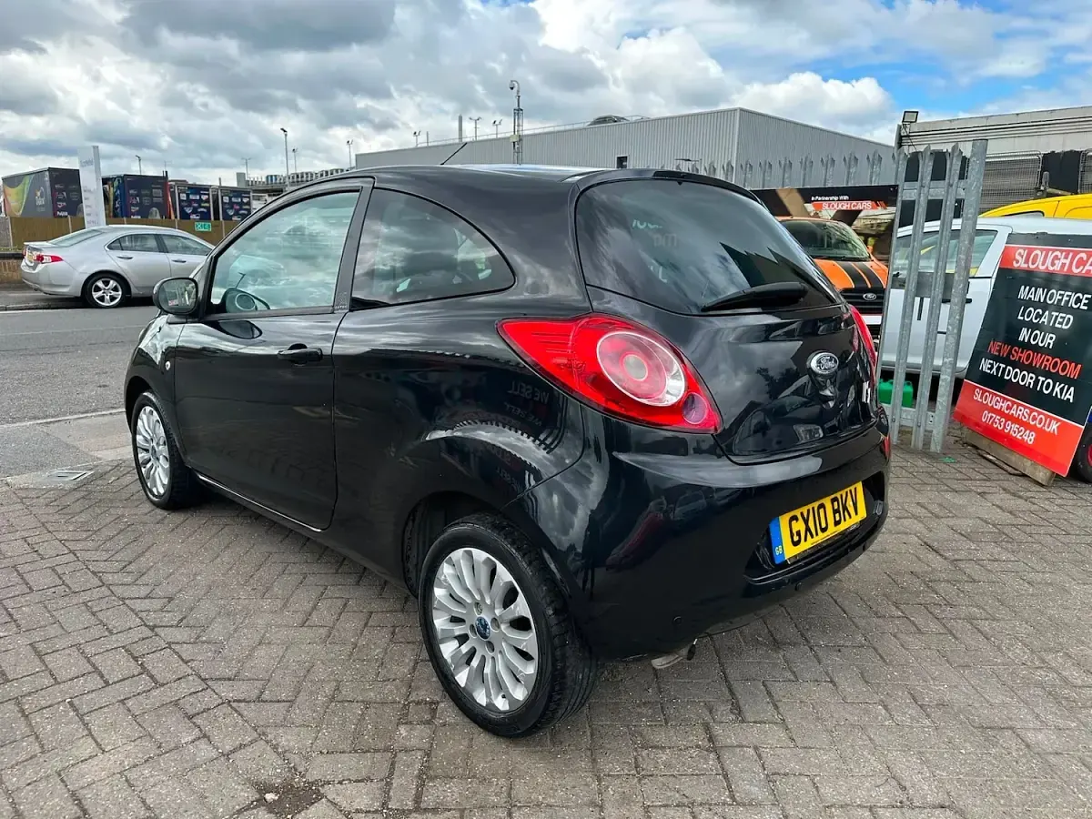 Used Ford Ka Zetec 69 HP (50 kW) 2010 Black Hatchback