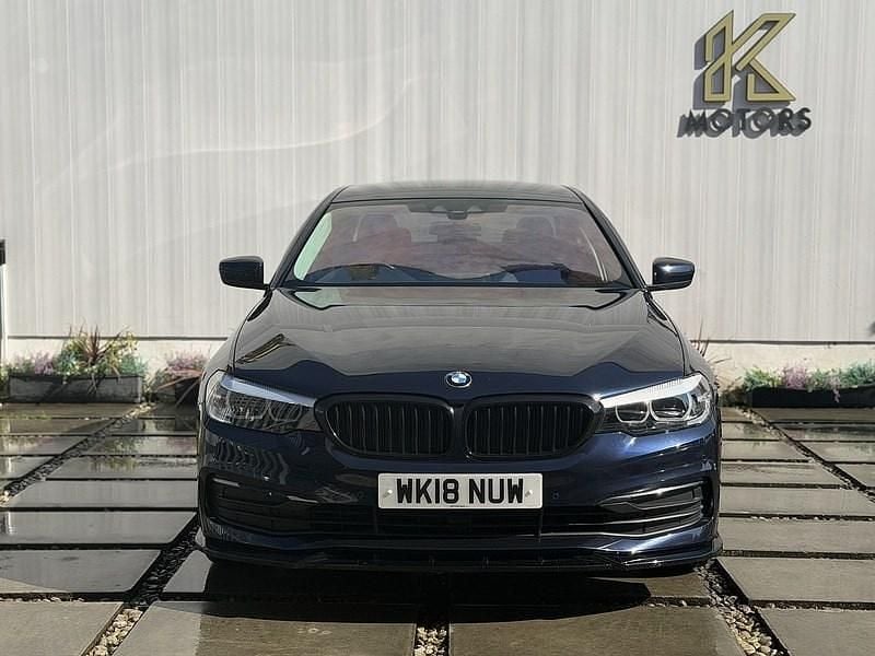Used BMW 520 Comfort Edition 2018 Blue Sedan