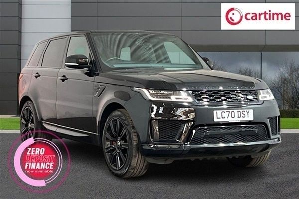 Black Used 2020 Land Rover Range Rover Sport Dynamic SUV | £37,800 (Expensive) - Image 1/3