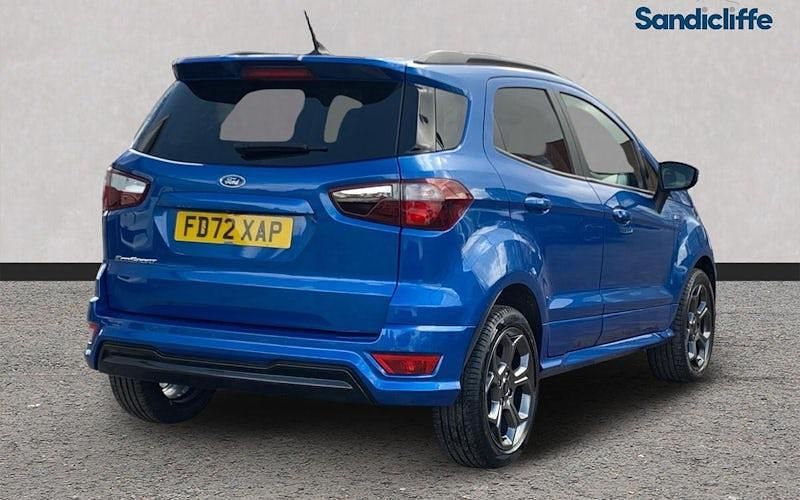Used Ford Ecosport ST-Line 125 HP (91 kW) 2022 Desert island blue (premium paint) SUV