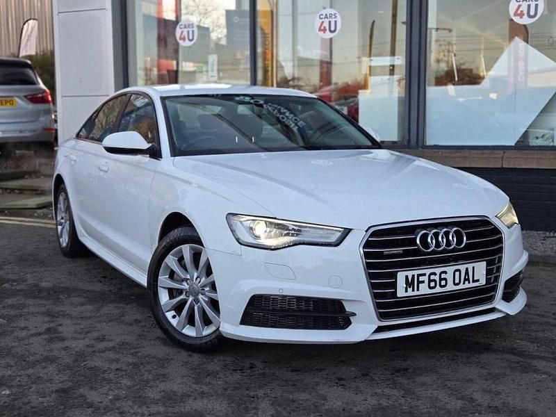 Used Audi A6 Design 218 HP (160 kW) 2016 White Sedan