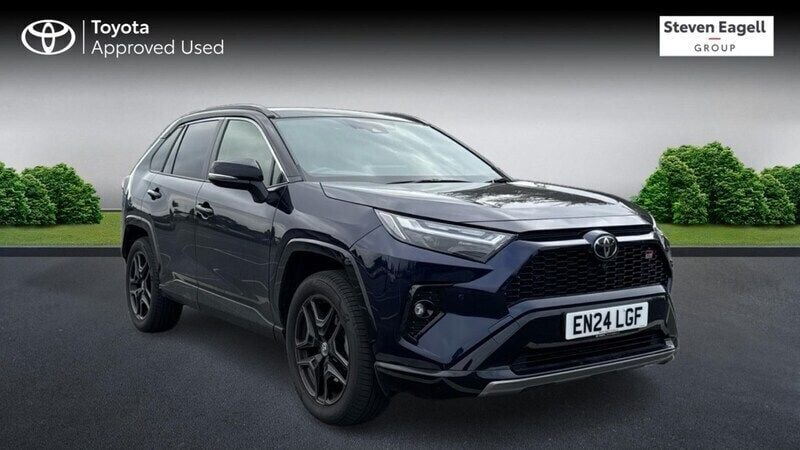 Blue/black Used 2024 Toyota RAV4 Hybrid Sport SUV | £39,190 (Fair price) - Image 1/4