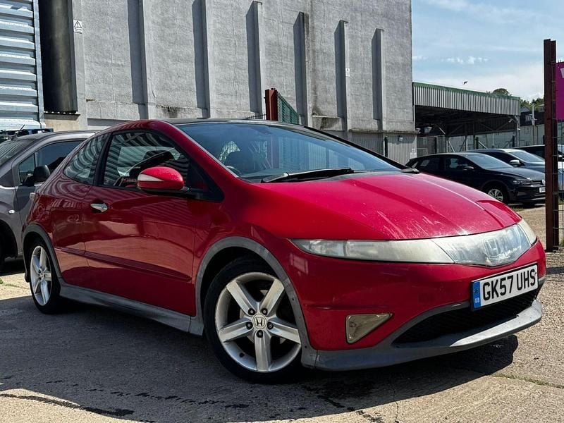 Red Used 2007 Honda Civic Type S Hatchback | £1,000 (Fair price) - Image 1/4