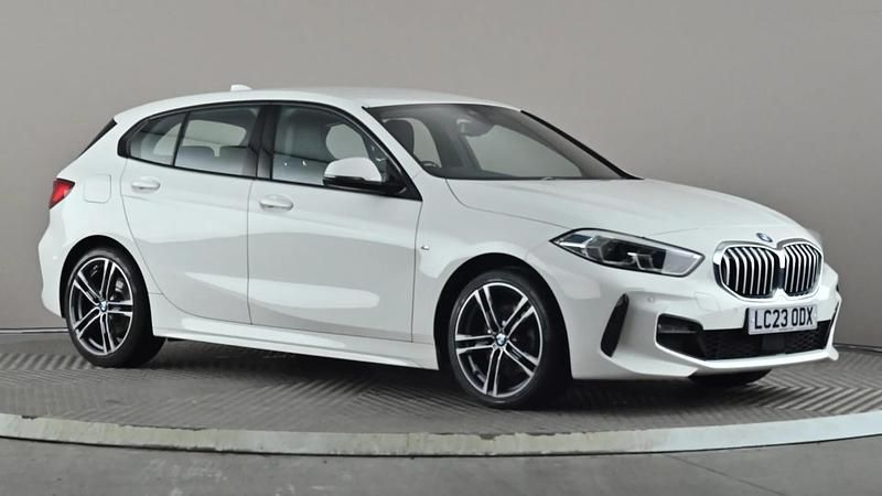 White Used 2023 BMW 118 M Sport Hatchback | £20,277 (Fair price) - Image 1/3