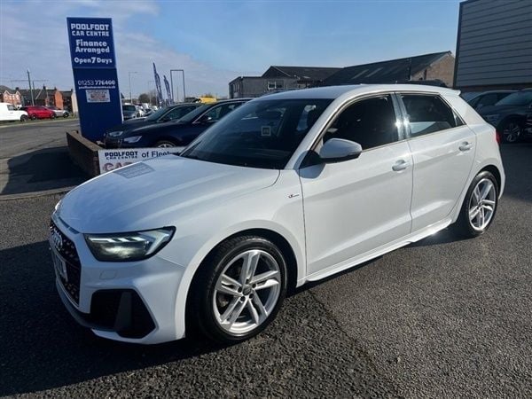 White Used 2019 Audi A1 Sportback S-Line Hatchback | £15,495 (Fair price) - Image 1/4