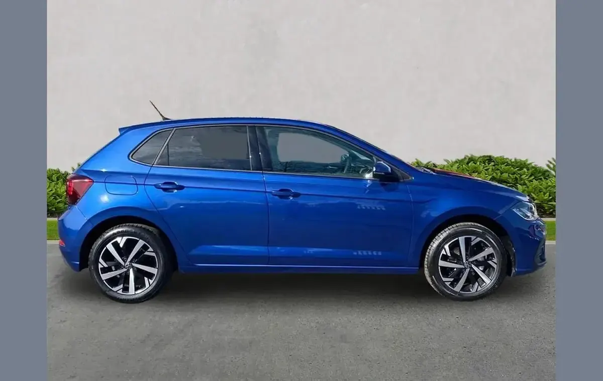 New VW Polo Match 95 HP (69 kW) 2026 Blue Hatchback
