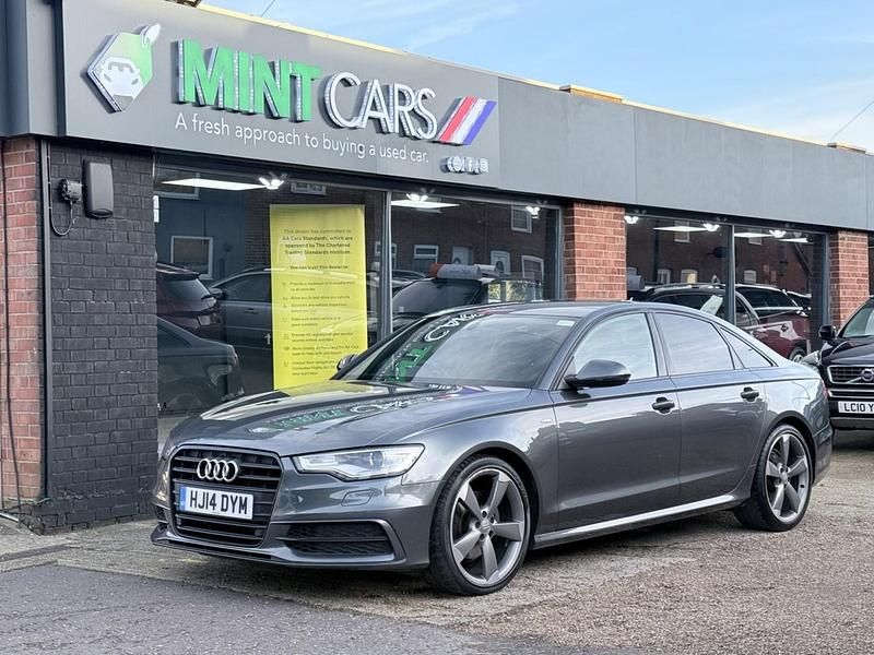 Used Audi A6 Black Edition 2014 Grey Sedan