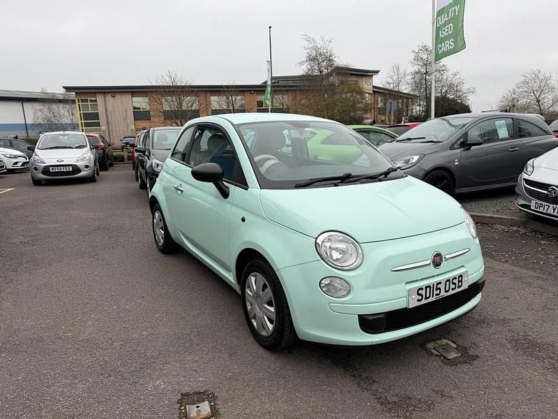 Used Fiat 500 Pop 69 HP (50 kW) 2015 Green Hatchback