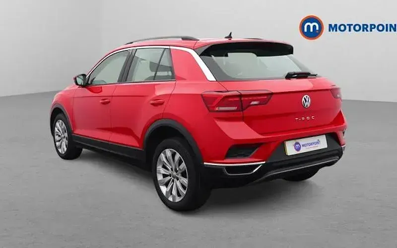 Begagnad VW T-Roc SE 150 HK (110 kW) 2020 Röd SUV