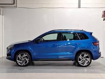 Used Skoda Karoq SportLine 150 HP (110 kW) 2024 Blue SUV