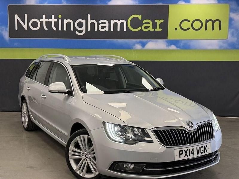 Used Skoda Superb Elegance 170 HP (125 kW) 2014 Silver Estate