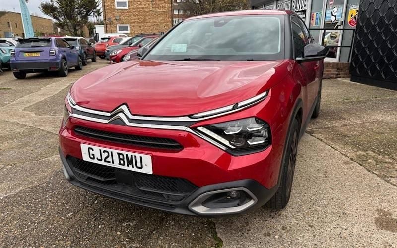 Used Citroën C4 PureTech 131 HP (96 kW) 2021 Red Hatchback