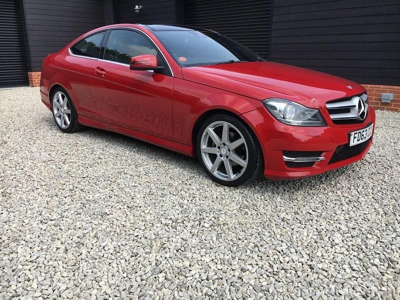 Red Used 2014 Mercedes C220 Sport Edition Coupe | £4,995 (Super price) - Image 1/4