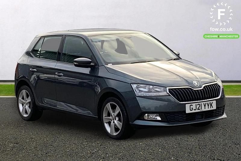 Grey Used 2021 Skoda Fabia SE L Hatchback | £10,299 (Fair price) - Image 1/3