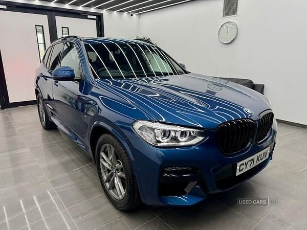 Used BMW X3 M Sport 2021 Blue SUV