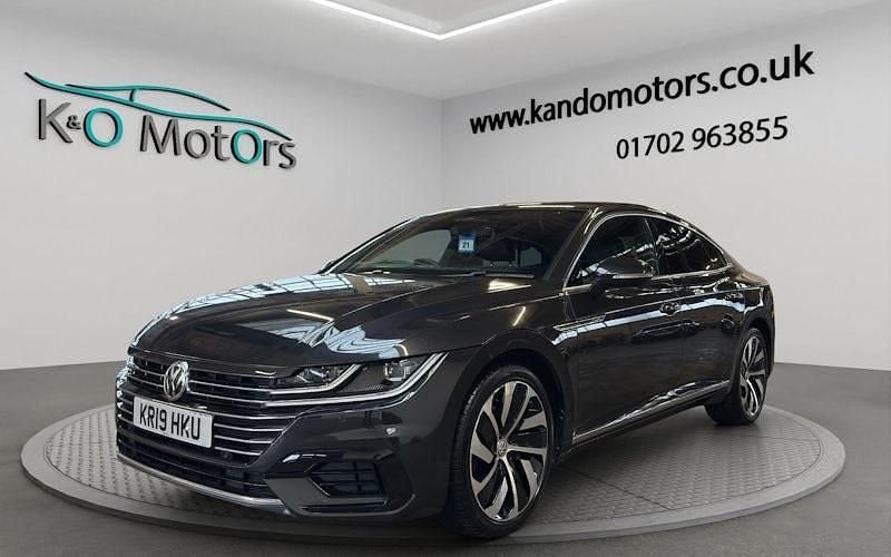 Used VW Arteon R-line 150 HP (110 kW) 2018 Grey Hatchback