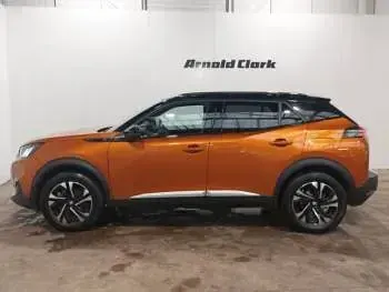 Used Peugeot e-2008 GTi 100 kW (136 HP) 2022 Orange SUV