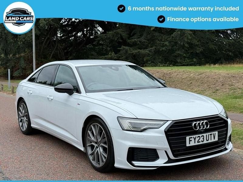 White Used 2023 Audi A6 Black Edition Sedan | £27,790 (Good price) - Image 1/4