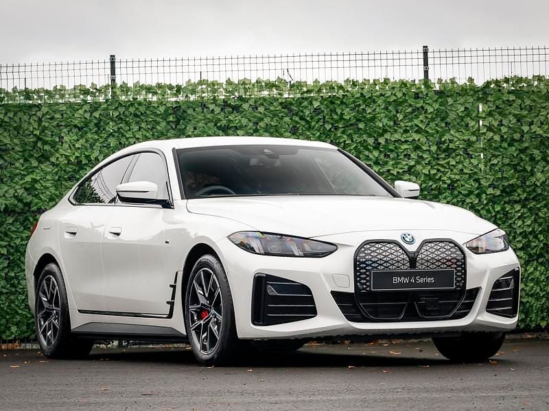 New BMW i4 M Sport 250 kW (340 HP) 2025 White Sedan